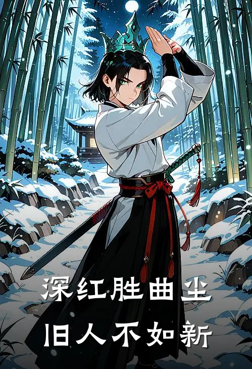 深红胜曲尘，旧人不如新