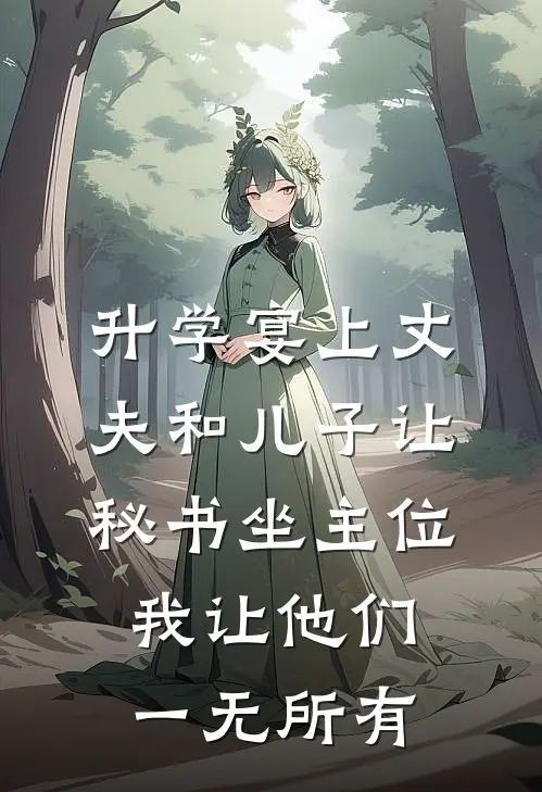 升学宴上丈夫和儿子让秘书坐主位，我让他们一无所有
