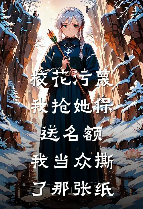 校花污蔑我抢她保送名额，我当众撕了那张纸