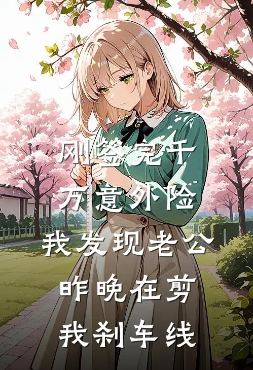 刚签完千万意外险，我发现老公昨晚在剪我刹车线