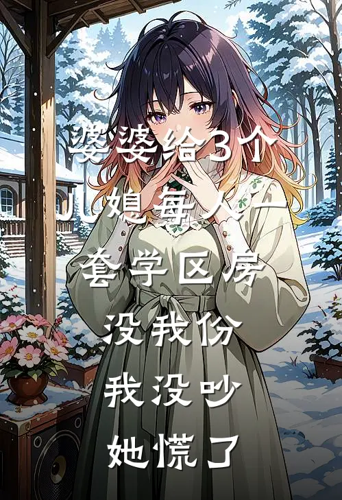 婆婆给3个儿媳每人一套学区房，没我份，我没吵她慌了