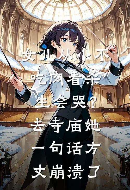 女儿从小不吃肉看杀生会哭？去寺庙她一句话方丈崩溃了
