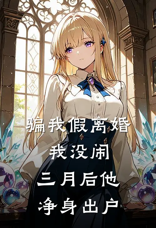 骗我假离婚，我没闹，三月后他净身出户