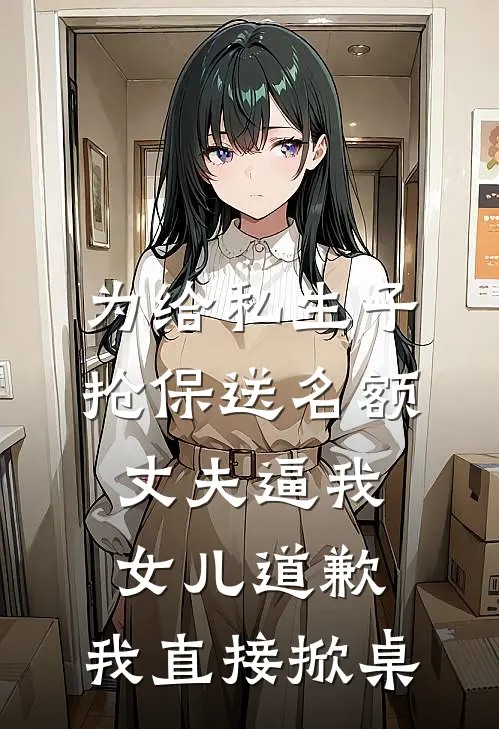 为给私生子抢保送名额，丈夫逼我女儿道歉，我直接掀桌