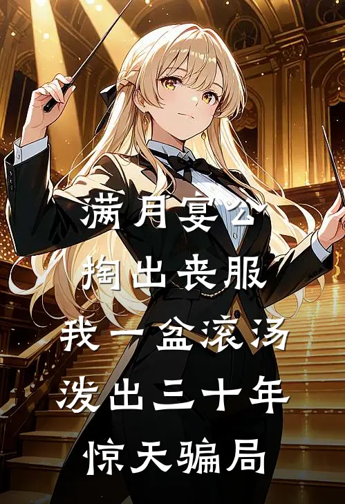 满月宴公掏出丧服，我一盆滚汤泼出三十年惊天骗局