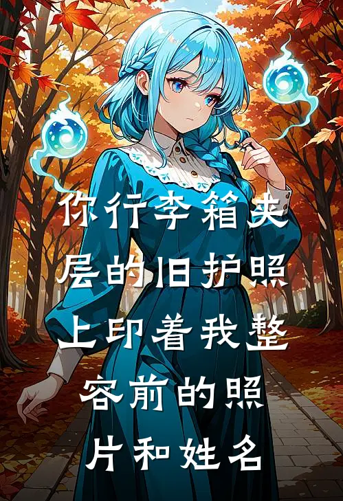 你行李箱夹层的旧护照上印着我整容前的照片和姓名