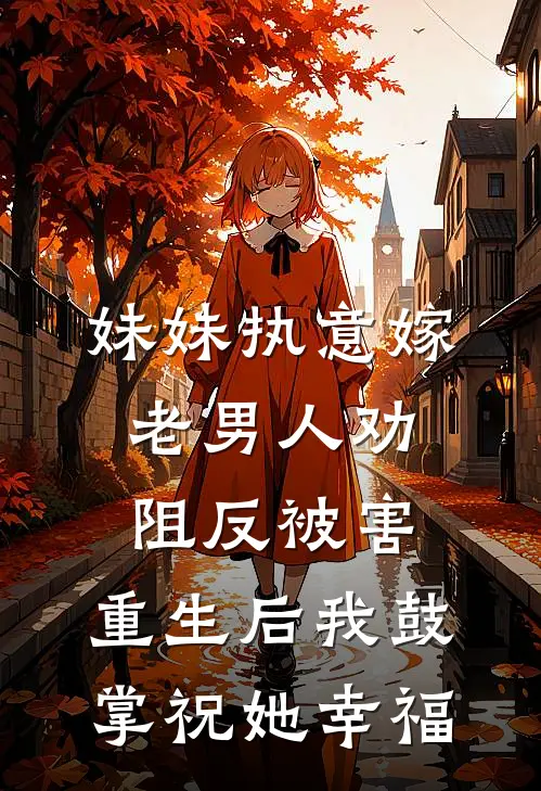 妹妹执意嫁老男人劝阻反被害，重生后我鼓掌祝她幸福