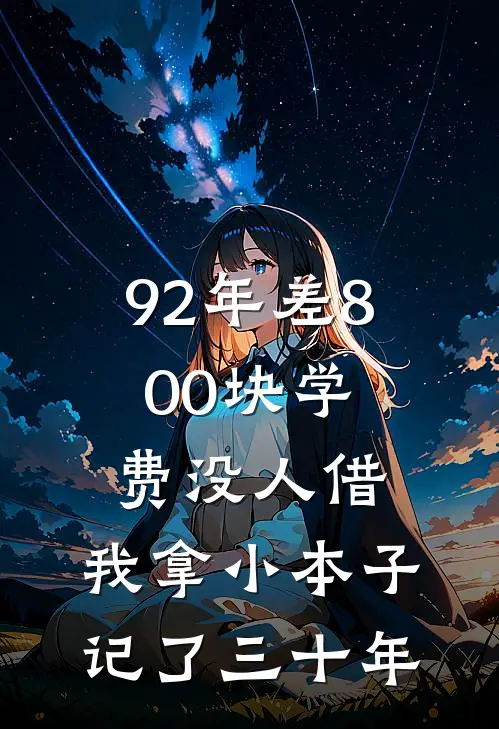 92年差800块学费没人借，我拿小本子记了三十年