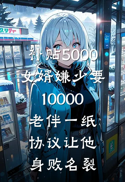 补贴5000女婿嫌少要10000，老伴一纸协议让他身败名裂