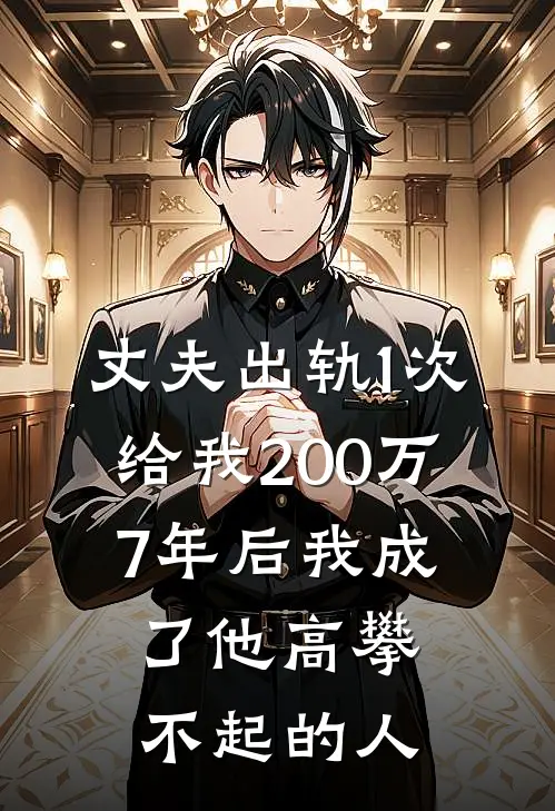 丈夫出轨1次给我200万，7年后我成了他高攀不起的人