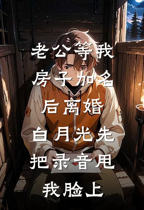 老公等我房子加名后离婚，白月光先把录音甩我脸上