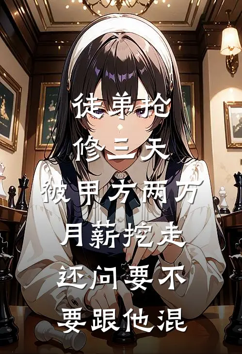 徒弟抢修三天，被甲方两万月薪挖走，还问要不要跟他混