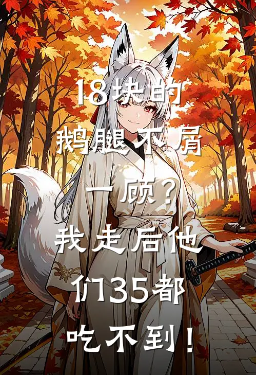 18块的鹅腿不屑一顾？我走后他们35都吃不到！