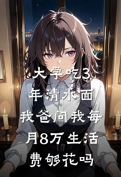 大学吃3年清水面，我爸问我每月8万生活费够花吗