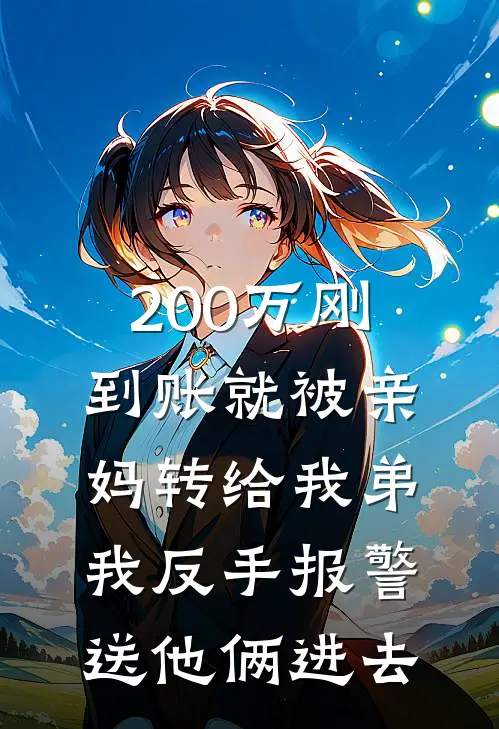 200万刚到账就被亲妈转给我弟，我反手报警送他俩进去