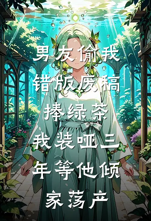 男友偷我错版废稿捧绿茶，我装哑三年等他倾家荡产