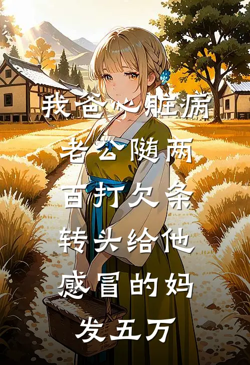 我爸心脏病老公随两百打欠条，转头给他感冒的妈发五万