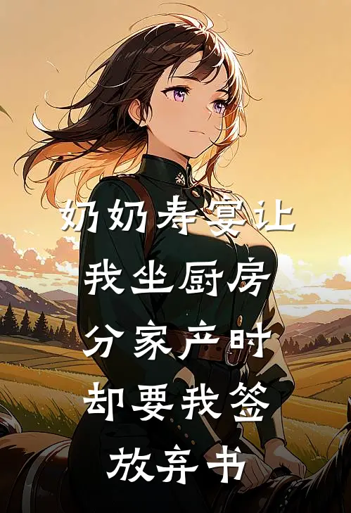 奶奶寿宴让我坐厨房，分家产时却要我签放弃书