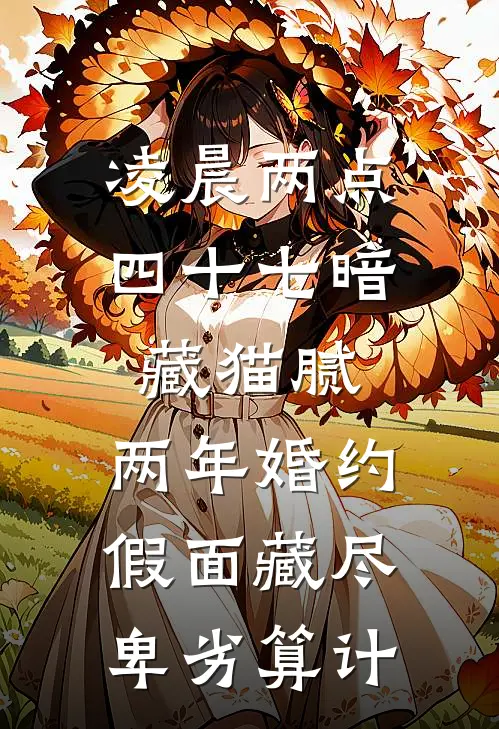 凌晨两点四十七暗藏猫腻，两年婚约假面藏尽卑劣算计
