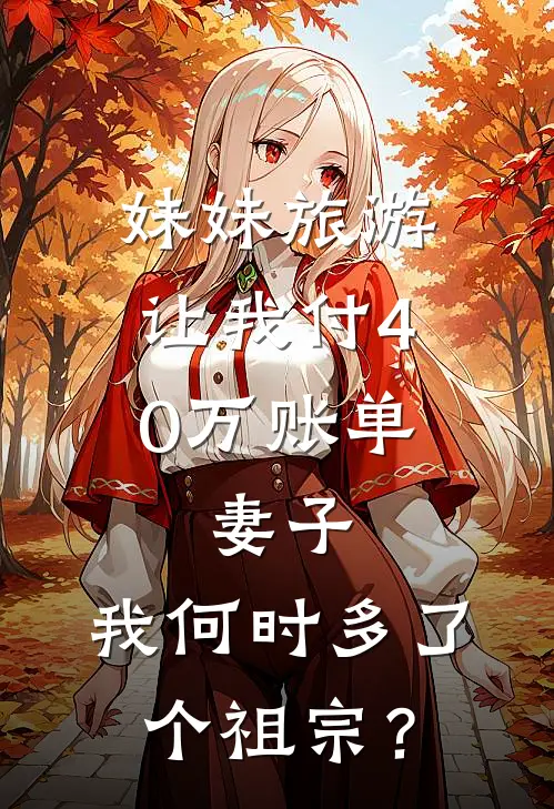 妹妹旅游让我付40万账单，妻子：我何时多了个祖宗？