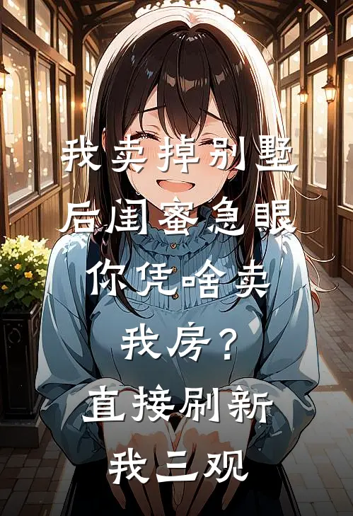 我卖掉别墅后闺蜜急眼：你凭啥卖我房？直接刷新我三观
