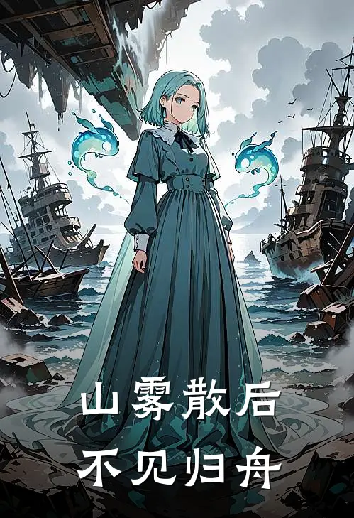 山雾散后，不见归舟
