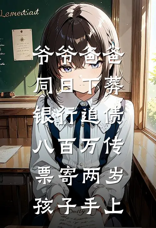 爷爷爸爸同日下葬，银行追债八百万传票寄两岁孩子手上