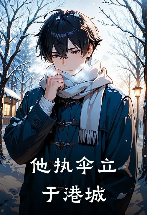他执伞立于港城