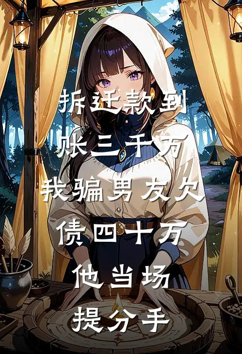 拆迁款到账三千万，我骗男友欠债四十万，他当场提分手