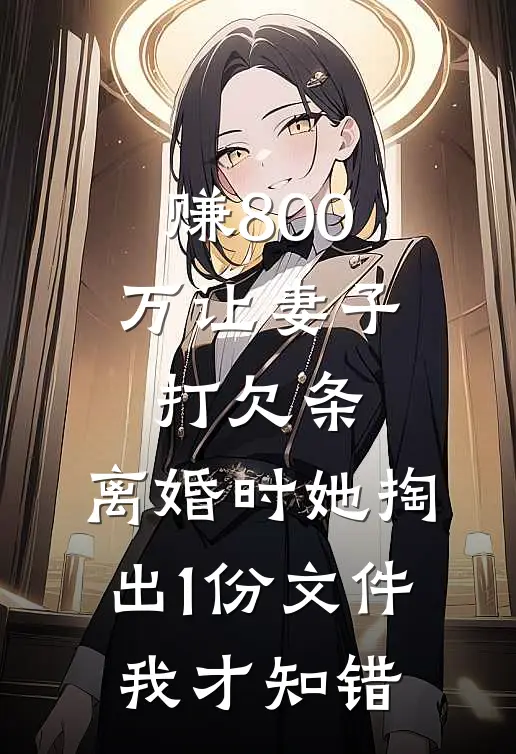 赚800万让妻子打欠条，离婚时她掏出1份文件我才知错