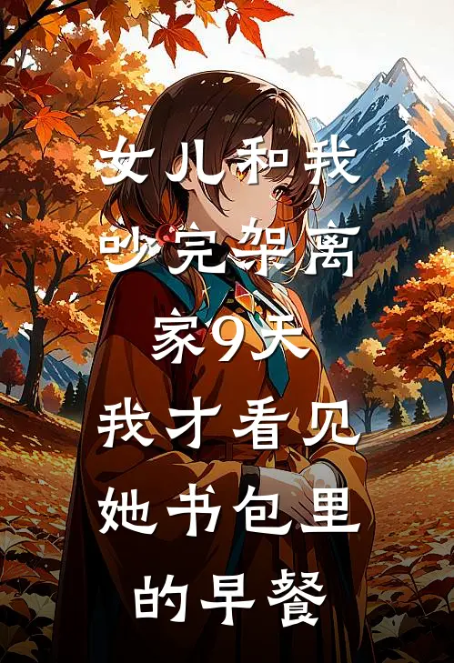 女儿和我吵完架离家9天，我才看见她书包里的早餐