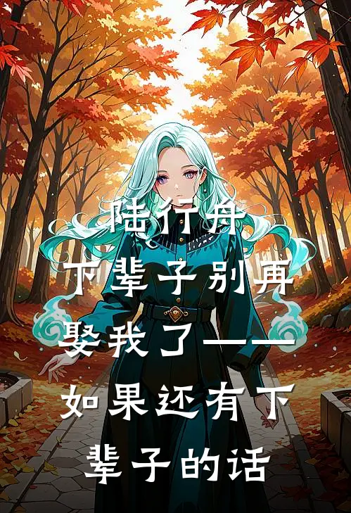 陆行舟，下辈子别再娶我了——如果还有下辈子的话