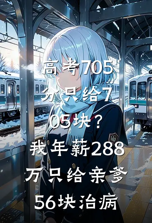 高考705分只给705块？我年薪288万，只给亲爹56块治病