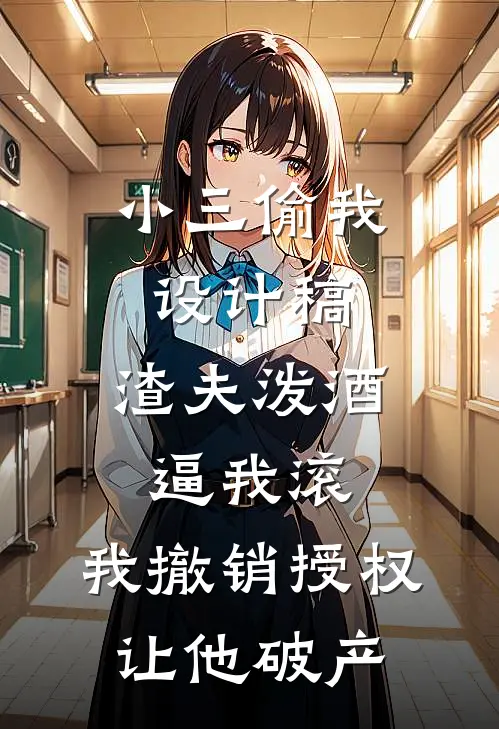 小三偷我设计稿，渣夫泼酒逼我滚，我撤销授权让他破产