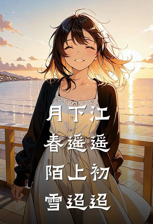 月下江春遥遥，陌上初雪迢迢