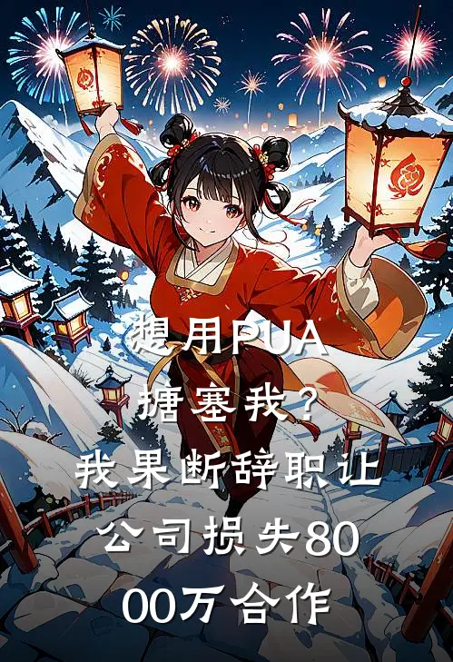 想用PUA搪塞我？我果断辞职，让公司损失8000万合作