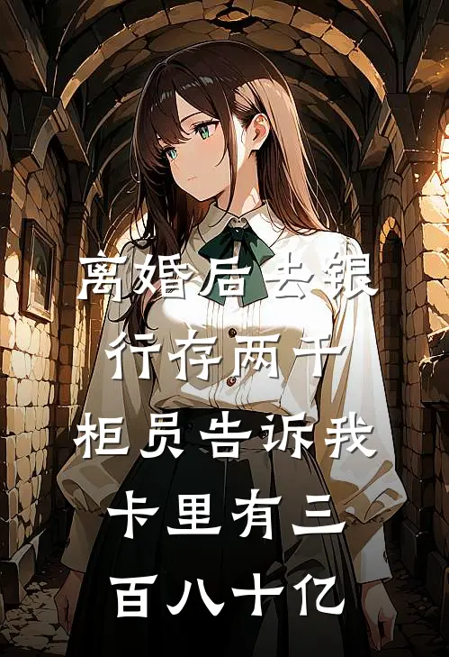 离婚后去银行存两千，柜员告诉我卡里有三百八十亿