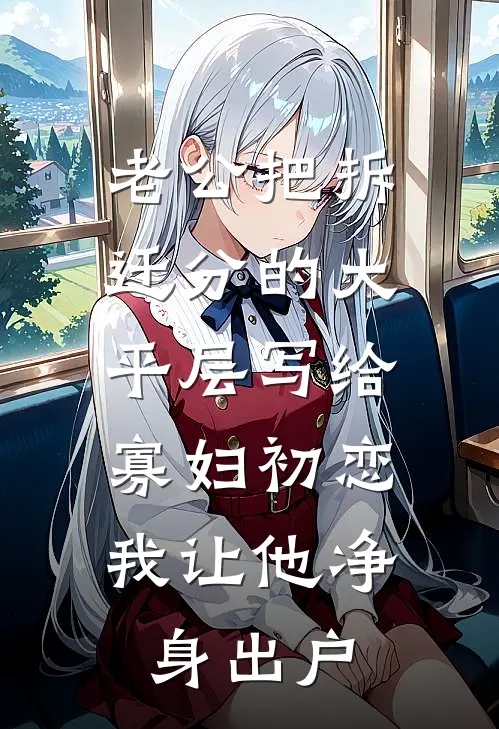 老公把拆迁分的大平层写给寡妇初恋，我让他净身出户