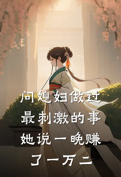 问媳妇做过最刺激的事，她说一晚赚了一万二
