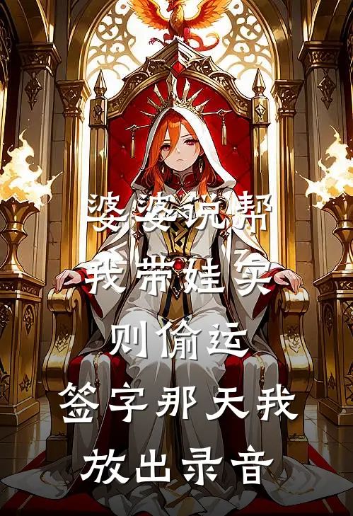 婆婆说帮我带娃实则偷运，签字那天我放出录音