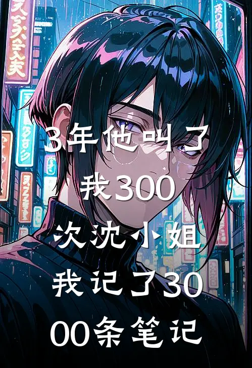 3年他叫了我300次“沈小姐”，我记了3000条笔记