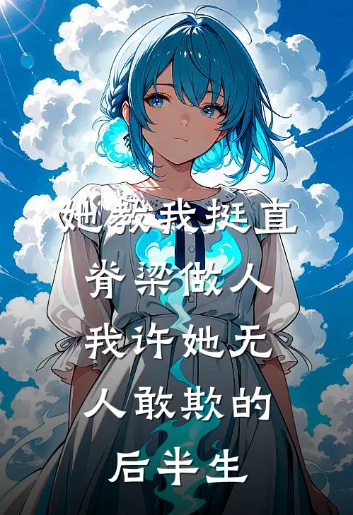 她教我挺直脊梁做人，我许她无人敢欺的后半生