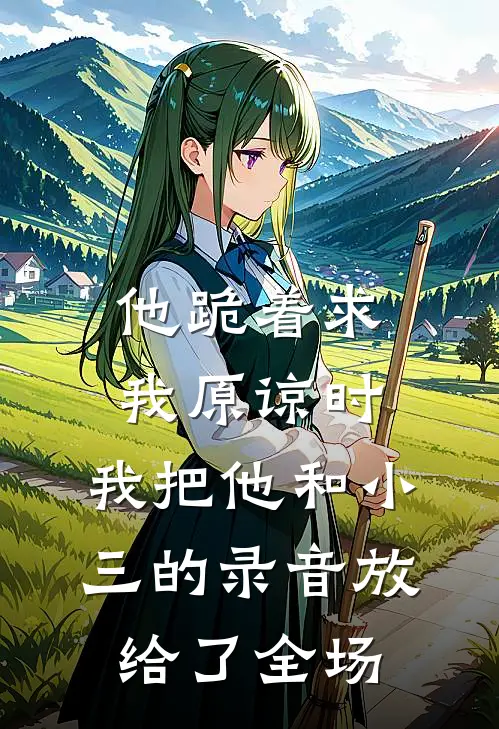 他跪着求我原谅时，我把他和小三的录音放给了全场