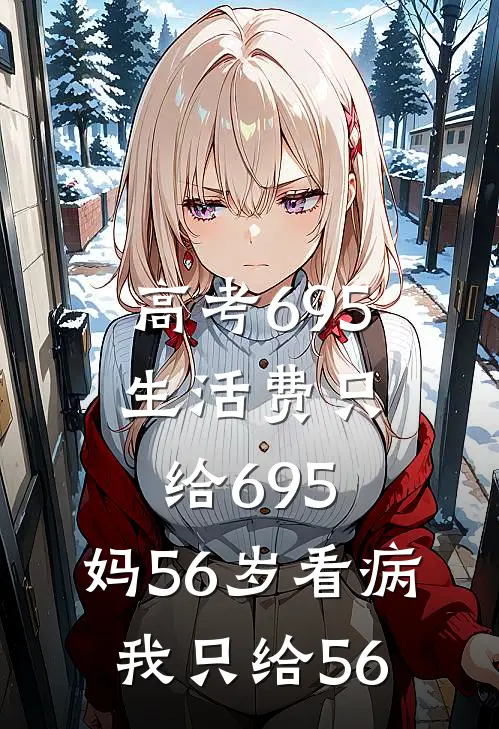 高考695生活费只给695；妈56岁看病我只给56
