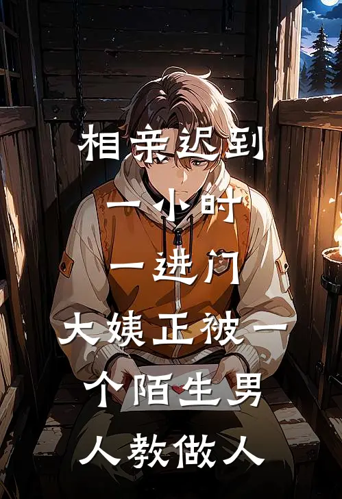 相亲迟到一小时，一进门，大姨正被一个陌生男人教做人