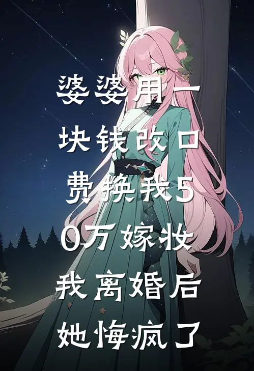婆婆用一块钱改口费换我50万嫁妆，我离婚后她悔疯了