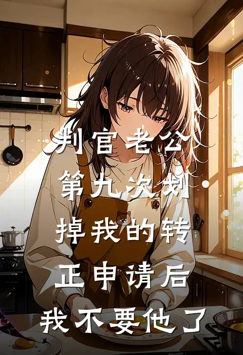 判官老公第九次划掉我的转正申请后，我不要他了