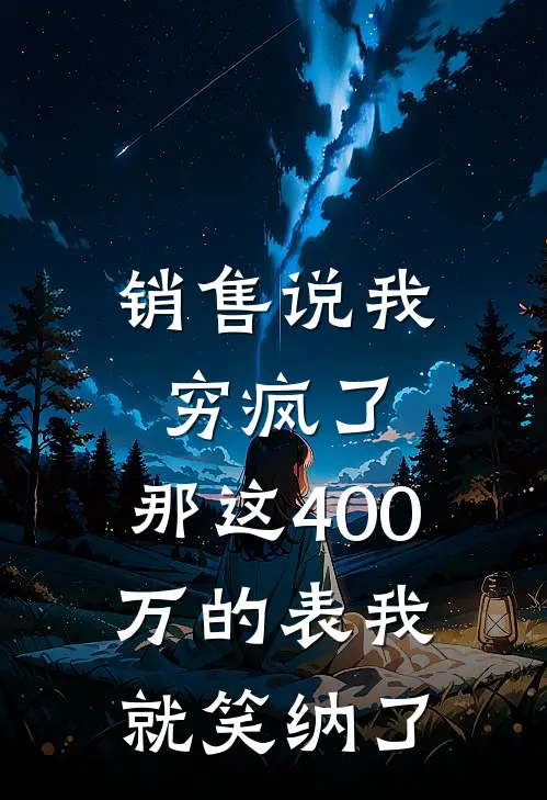 销售说我穷疯了，那这400万的表我就笑纳了