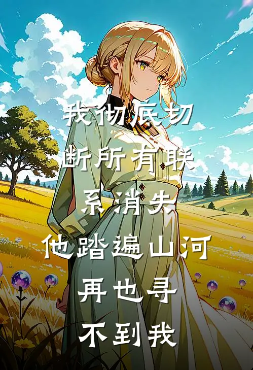 我彻底切断所有联系消失，他踏遍山河，再也寻不到我
