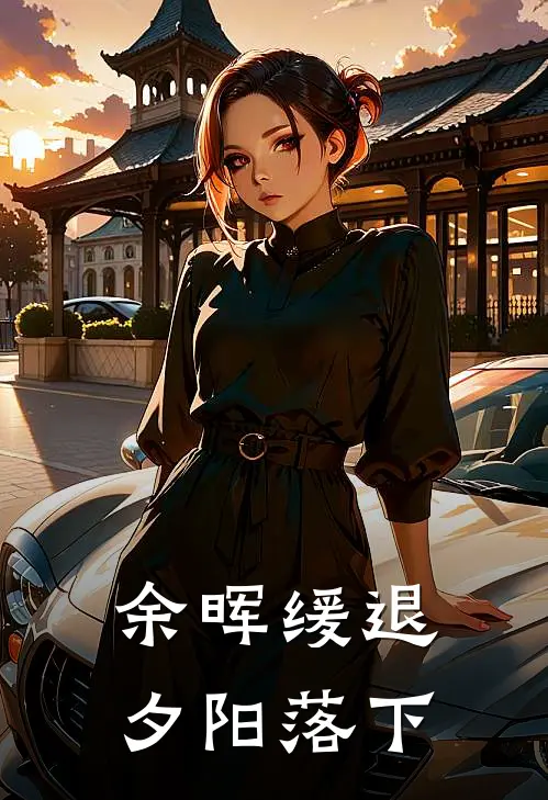 余晖缓退，夕阳落下